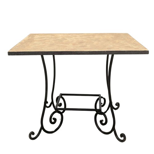 Guéridon carré table - guéridon, ou