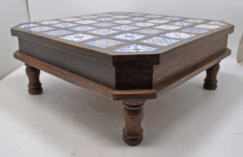 Tabouret carré bois choki - carré, en